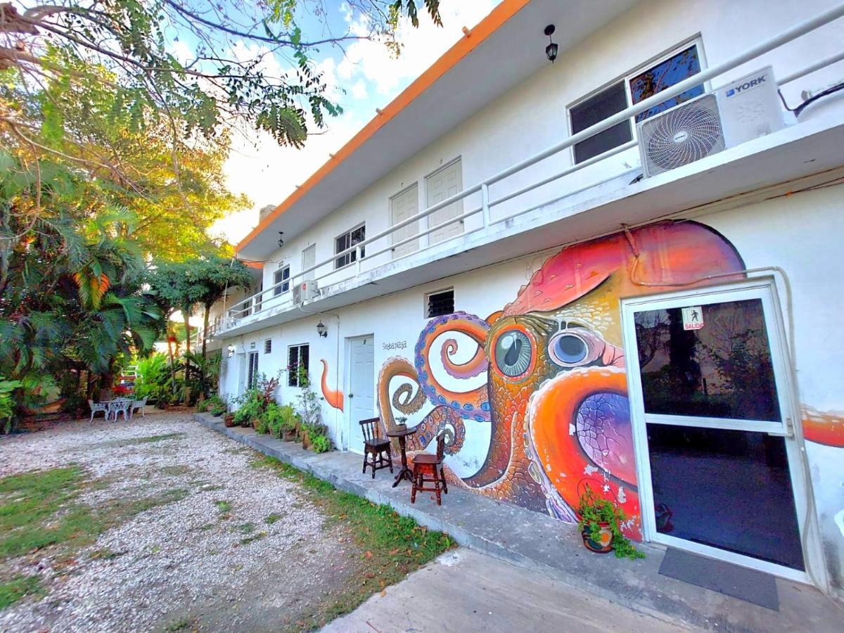 Hotel Posada Las Brisas Seybaplaya Exterior foto